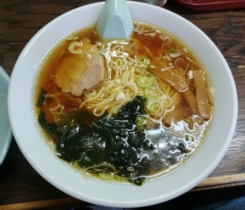 「半チャン・ラーメン 760円」@紅楽の写真