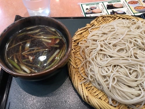 「かしわせいろ」@そば処 信州庵 札幌南郷店の写真