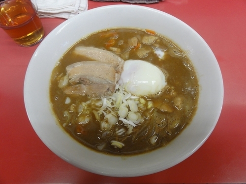 「カレーラーメン」@ラーメン金太の写真