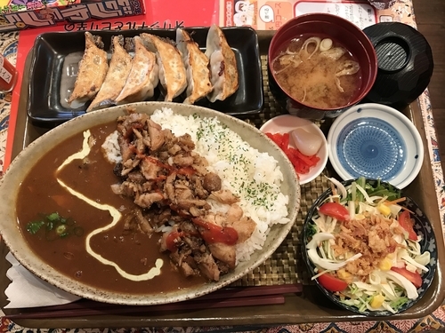 「ケバブカレーセット」@ARASH～EXOTIC DINING～の写真