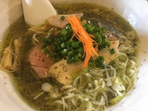 「【限定】 ジェノベそば」@つくばらーめん 鬼者語 -オニモノガタリ-の写真