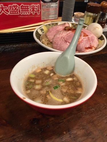 「すごい煮干しつけめん」@すごい煮干ラーメン凪 五反田西口店の写真