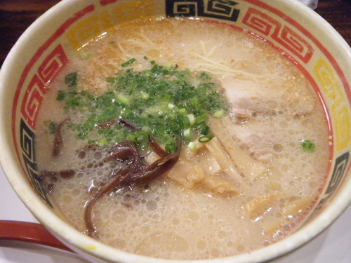 「じゃんがらラーメン630円」@九州じゃんがら 原宿1階店の写真