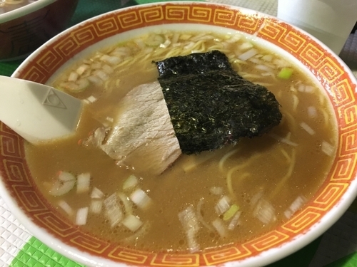 「味噌ラーメン」@飯田橋東口駅前の屋台の写真