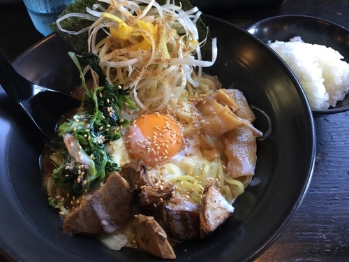 「月見フラッシュ」@ラーメン 一遊の写真