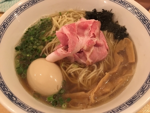 「味玉 伊吹いりこそば」@中華蕎麦 一無庵の写真