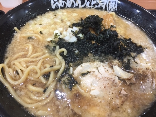 「燕三条系ラーメン 旬香（750円）」@らあめん花月嵐 アリオ北砂店の写真
