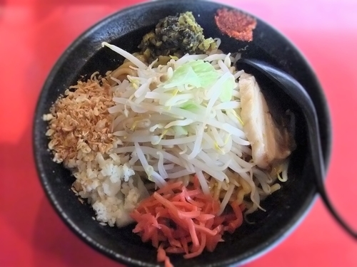 「まぜそば」@麺や 唯桜の写真