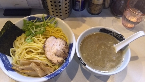 「煮干し塩つけ麺」@麺屋 扇 SENの写真