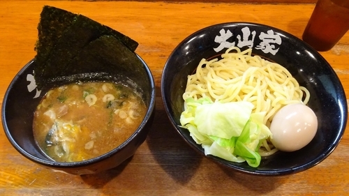 「とき卵つけ麺（900円）＋味付玉子（100円）」@ラーメン 大山家の写真