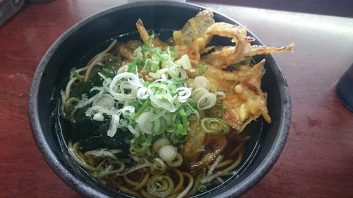 「天ぷらそば（タイムサービス）290円」@新田毎 秋葉原の写真