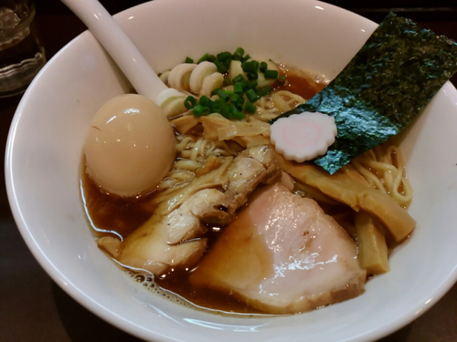 「【限定】追い魚そば　850円」@おおぜき中華そば店の写真