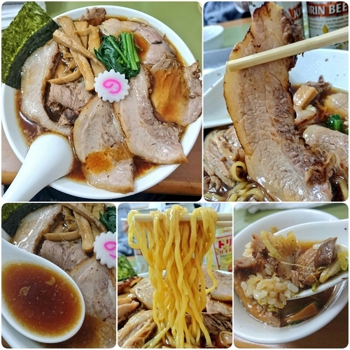 「しょうゆチャーシューメン＋小ライス」@オランダ軒の写真