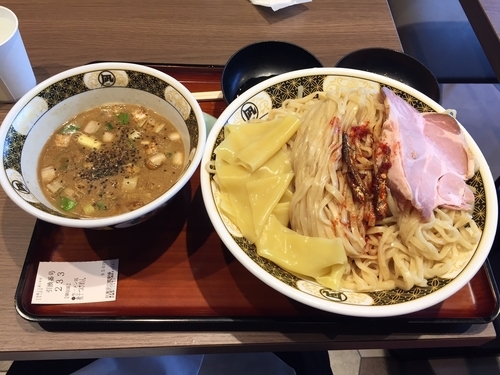 「煮干つけめん」@すごい煮干ラーメン 凪 秋葉原UDX店の写真