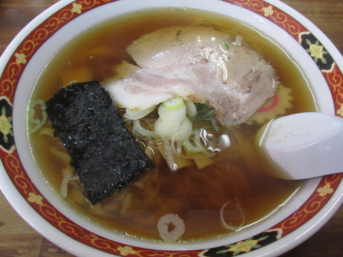 「手打中華そば　「650円」」@藤屋の写真