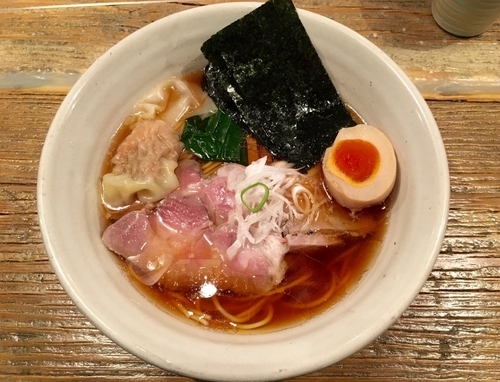 「特製醤油らあめん＆ランチコロチャー小めし」@Homemade Ramen 麦苗の写真