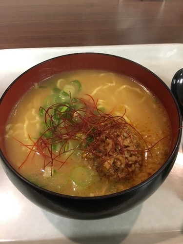 「肉味噌ラーメン」@淡路島南PA（上り）フードコートの写真