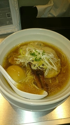 「味玉貝出汁ラーメン」@貝出汁しっぽりラーメン 純子の写真