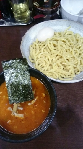 「辛つけめん   ８１０円」@らぁ麺 一歩の写真