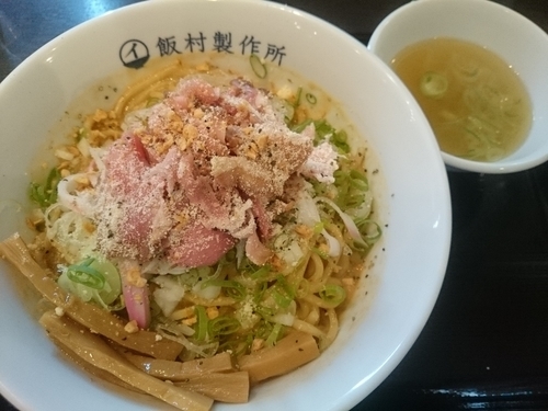 「汁なし（裏）￥800」@中華そば 飯村製作所の写真