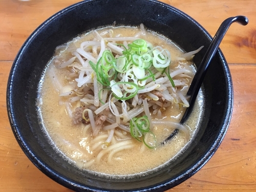 「味噌ラーメン 並(700円)+明太マヨ丼(200円)」@大正麺業の写真