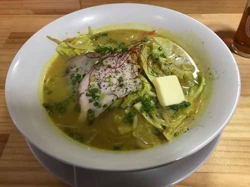 「【期間限定】多賀城みそカレー牛乳ラーメン　750円」@杏子の写真