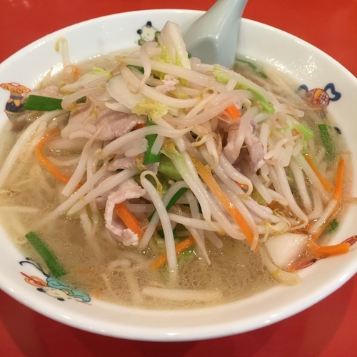 「タンメン（￥580）」@天龍 仲見世店の写真