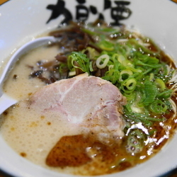 香油らーめん 粉落とし