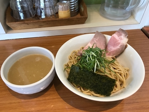 「鶏白湯つけ麺」@ラーメン つけ麺 竹麺亭の写真