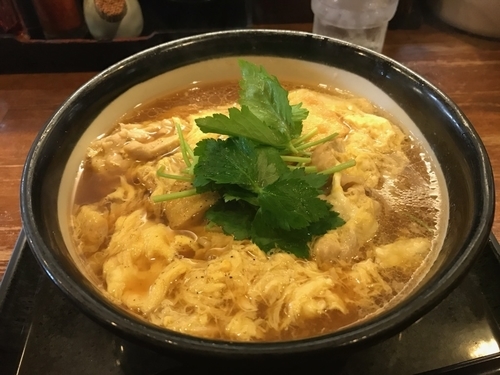 「親子そば」@上本町 麺乃家の写真