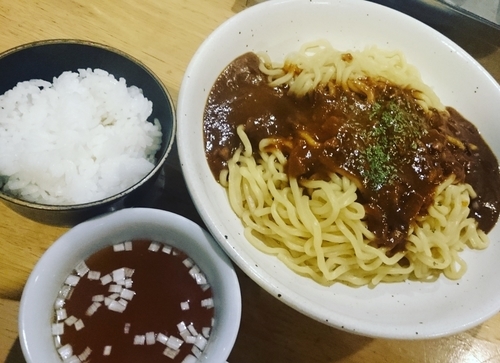「カレーヌードル（700円くらい？）」@らーめん房 とりとんの写真