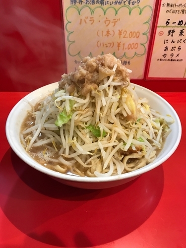「小ラーメン ヤサイアブラ増し ¥700」@麺屋 桐龍の写真