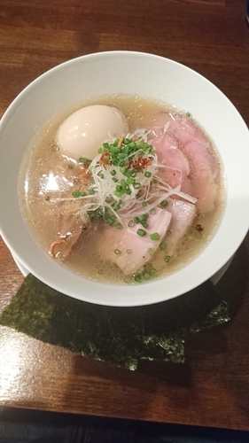 「特製塩拉麺 1000円」@創作麺工房 鳴龍の写真