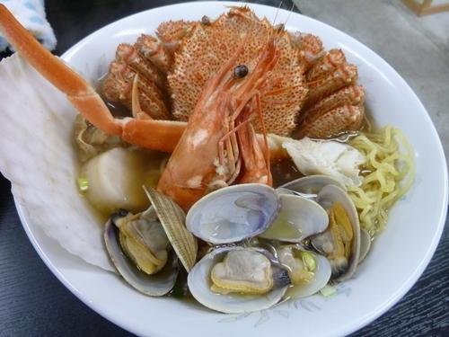 「海の幸ラーメン」@えんまん亭の写真