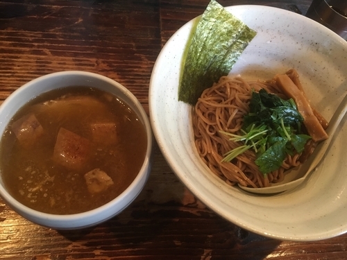 「ザ・しおつけ麺860円（麺少なめ）」@啜磨専科の写真