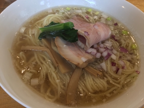 「塩ラーメン 大盛 ¥800」@いえろうの写真