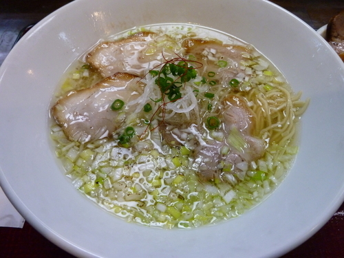 「炙り潮麺」@天然だしラーメン 潮の音の写真