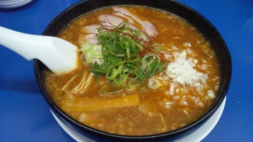 「カレーラーメン」@来来亭 明石大久保店の写真