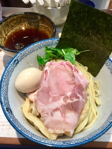 「＜気まぐれ限定＞ 四つ葉のつけそば ￥900」@中華そば 四つ葉の写真