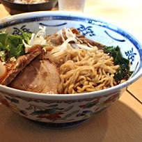 「唐し味噌らーめん750円」@らーめん でくの坊の写真