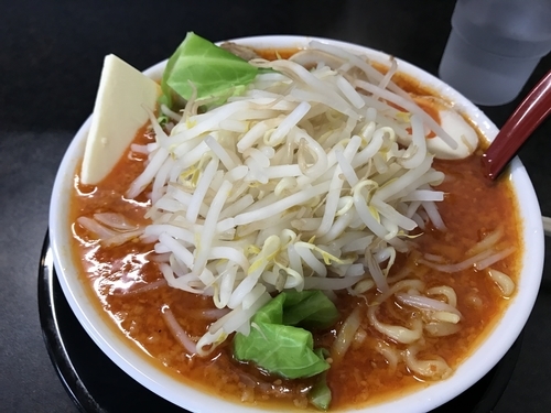 「辛味噌バターラーメン」@麺屋 喜助の写真