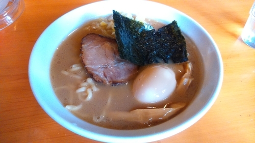 「ラーメン750円+味玉100円」@麺処 桜桃太郎の写真