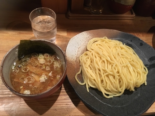 「つけ麺 中盛り」@つけ麺屋 やすべえ 赤坂店の写真