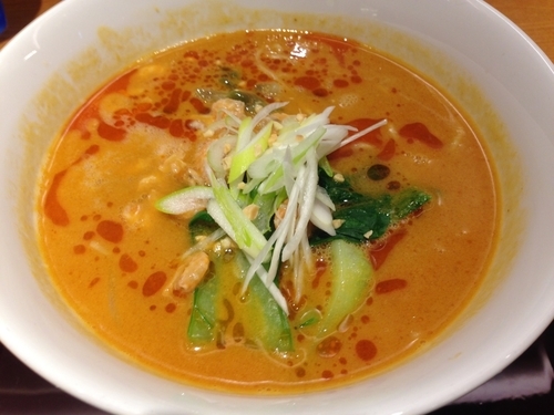 「特製担々麺　￥８９０」@粥餐庁 栄森の地下街店の写真