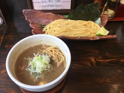 「濃厚つけ麺」@めん処 渚の写真