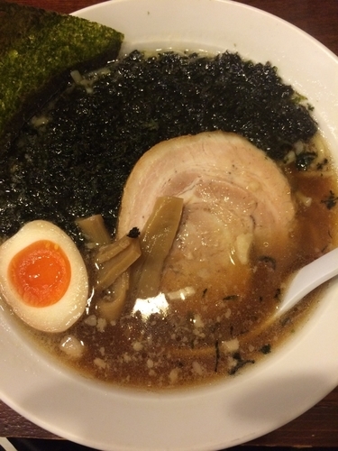 「岩海苔らーめん」@萬馬軒の写真
