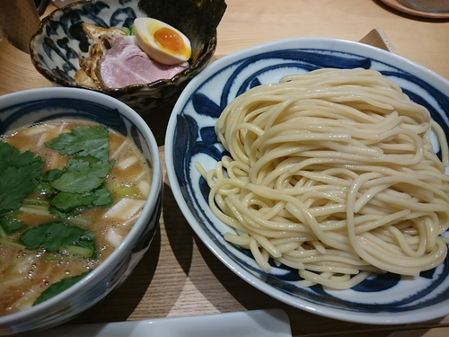 「酒粕濃厚つけそば(大)」@銀座 風見の写真