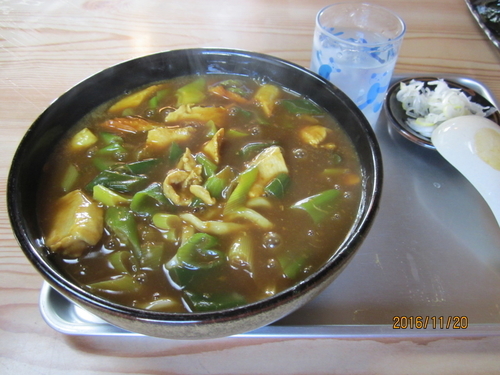 「カレー南ばんうどん６５０円」@相川庵の写真