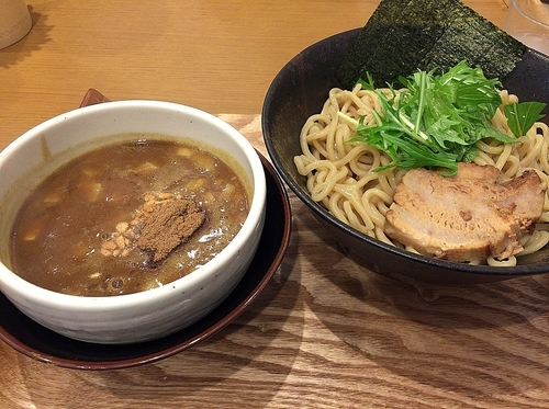 「カレーつけ麺並（850円）」@麺処つむじの写真
