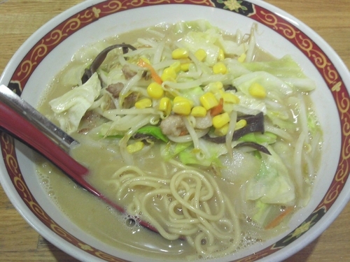 「野菜らーめん￥850」@巽やの写真